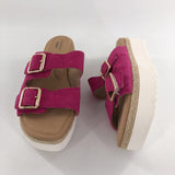 10 Platform buckle sandal