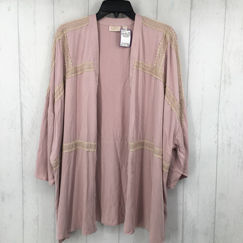 XL s/s open cardigan