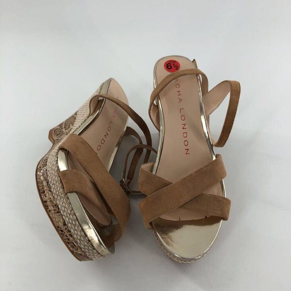 6.5 Strappy wedge heel sandal