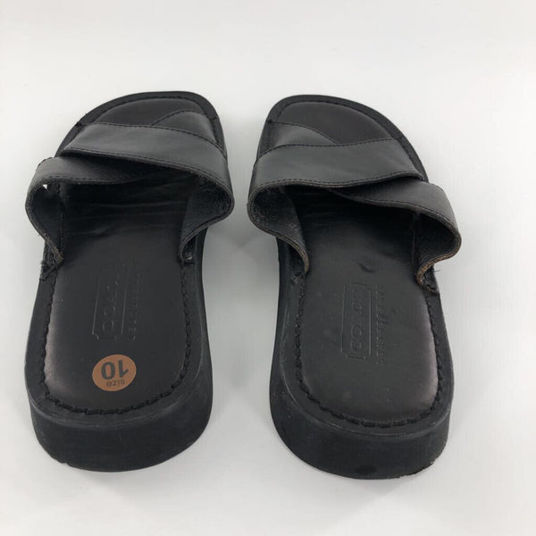 10 Leather crossover sandal