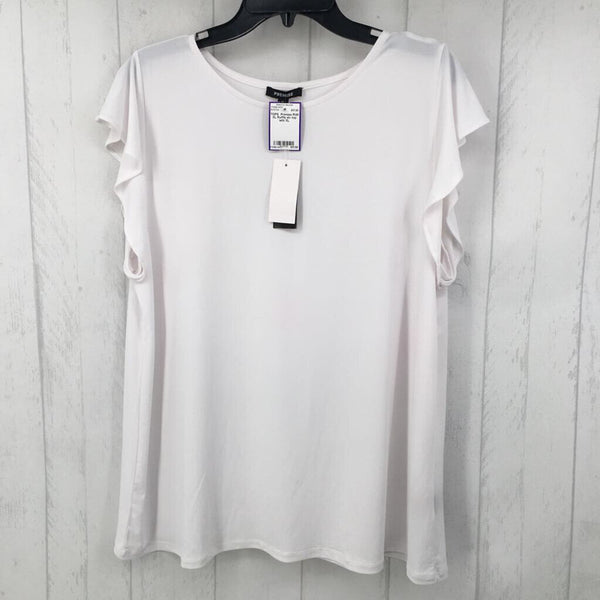 R48 XL Ruffle slv top