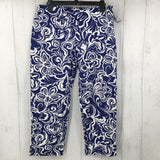 0.5(S/M) Printed capri pant