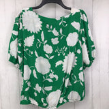 L Flo print s/s top