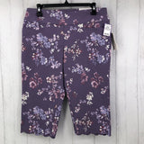 10p Flo print crop pant