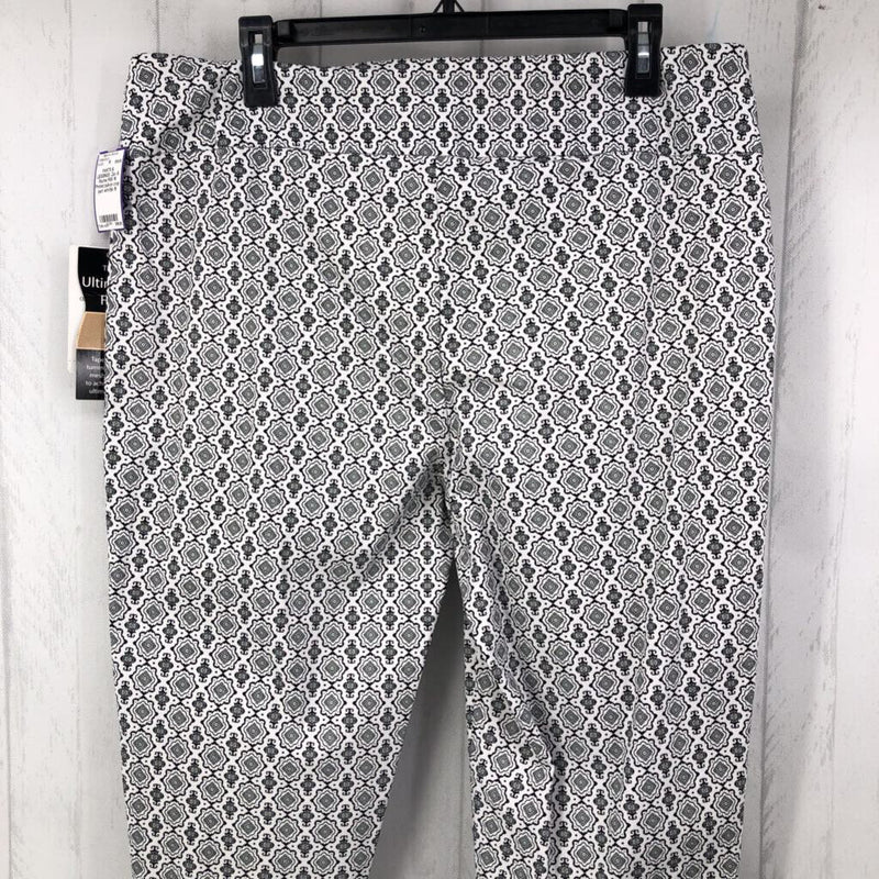 R50 16 Printed pull-on crop pant