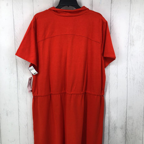 R99 4(1X) Mock neck s/s dress