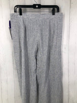 R80 8 Linen blend striped pant