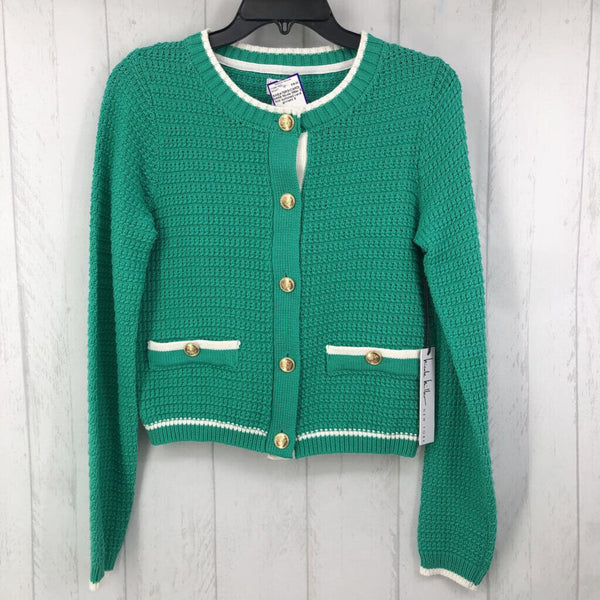 S Knit buttoned cardi