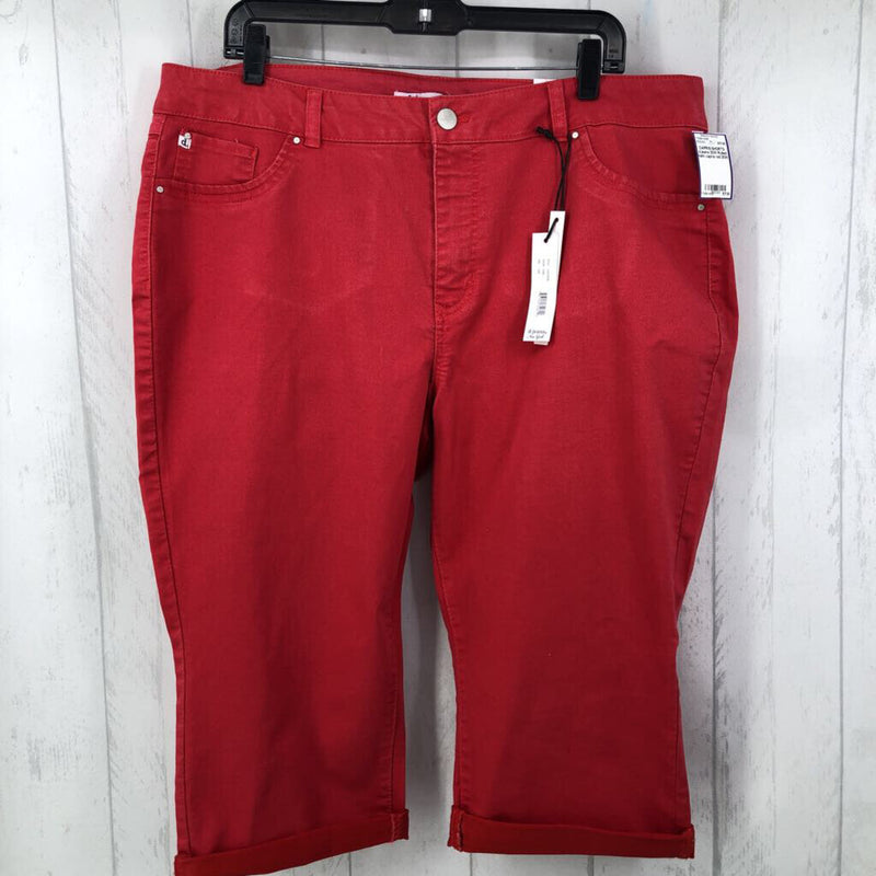 20W Rolled hem capris