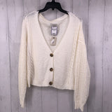 L Knit v-neck cardi