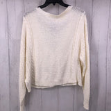 L Knit v-neck cardi