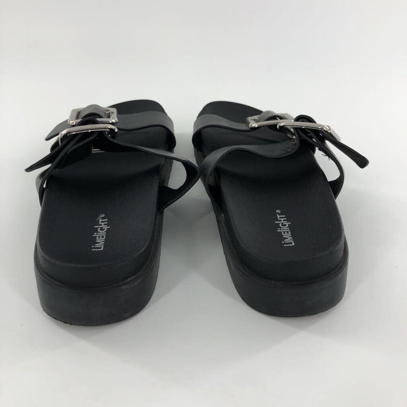 6.5 Chunky double buckle strap sandal