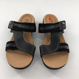 8.5 velcro slide sandals