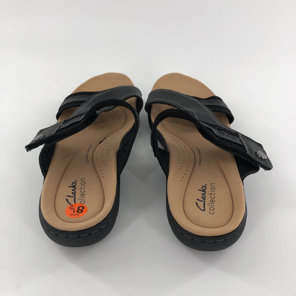 8.5 velcro slide sandals