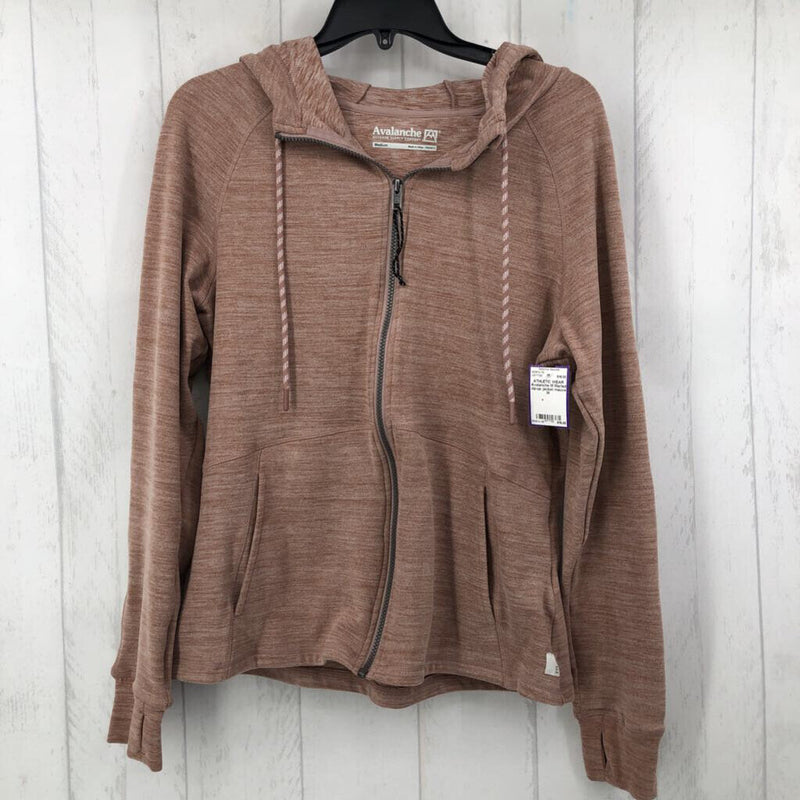 M Marled zip-up jacket