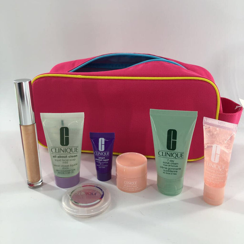 Clinique giftset neon bag 7pc