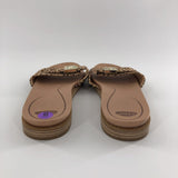 8 Animal print sli-on sandal