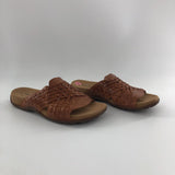 9 Leather woven sandal