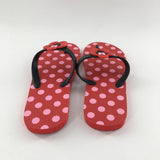 9/10 Minnie Mouse flip-flops