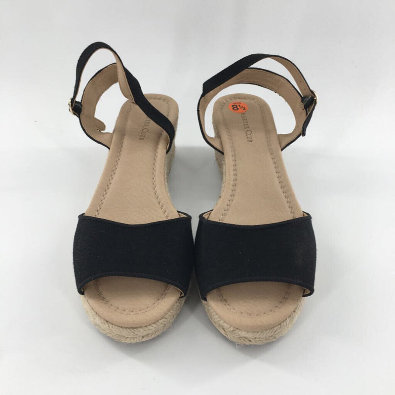 8.5 Espadrille wedge hel sandal