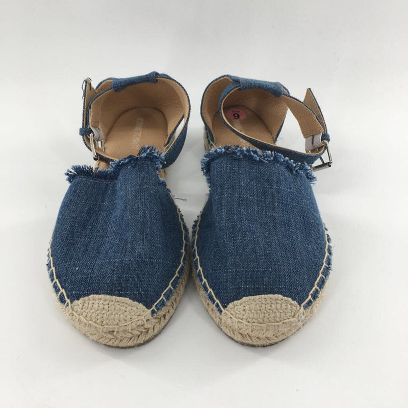 9 Denim espadrille sandal