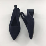 7.5 Crochet slinback shoes