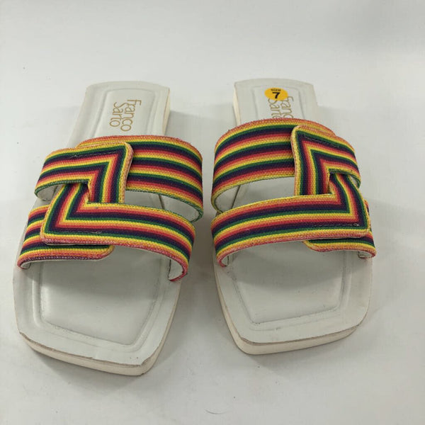 7 Multicolor striped slides