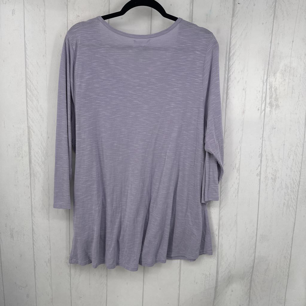 2 elbow slv twist top