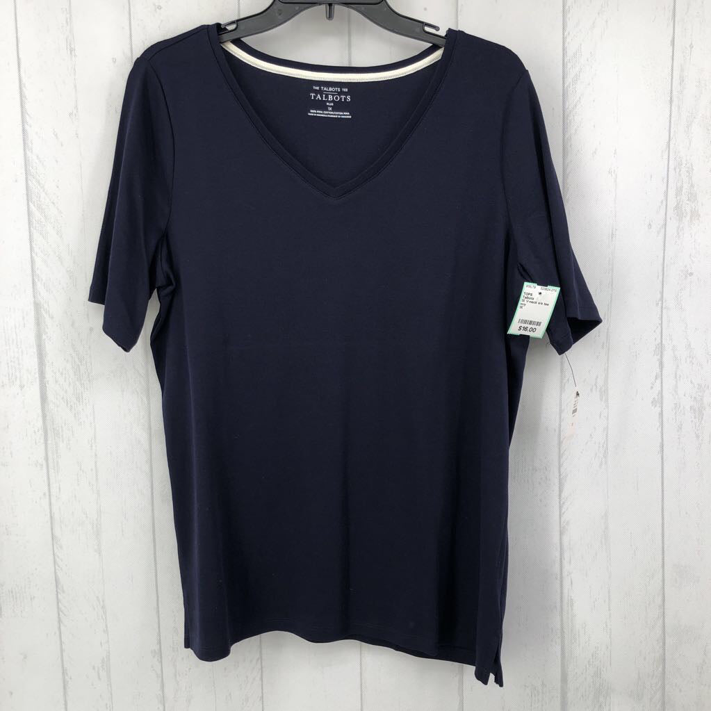 1X V-neck s/s tee