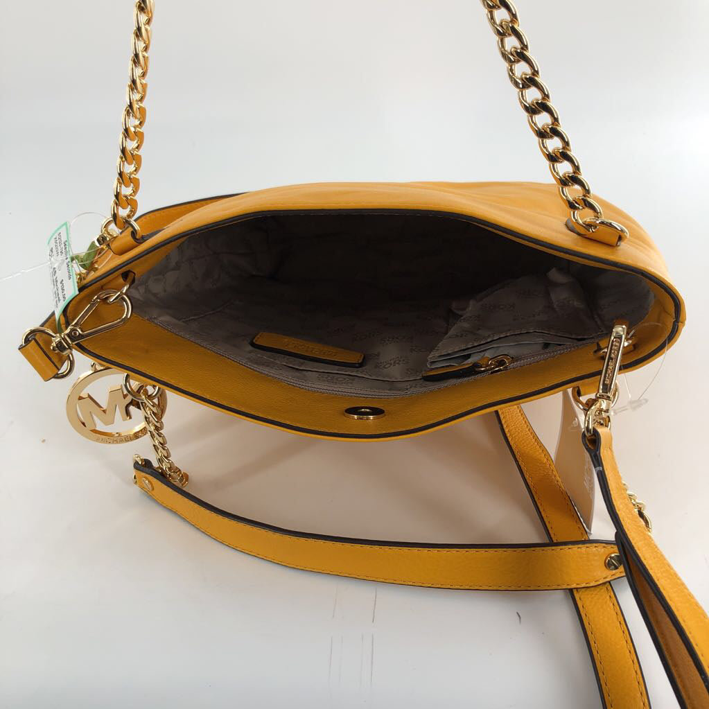 chain strap shoulder bag w/ crossbody strap