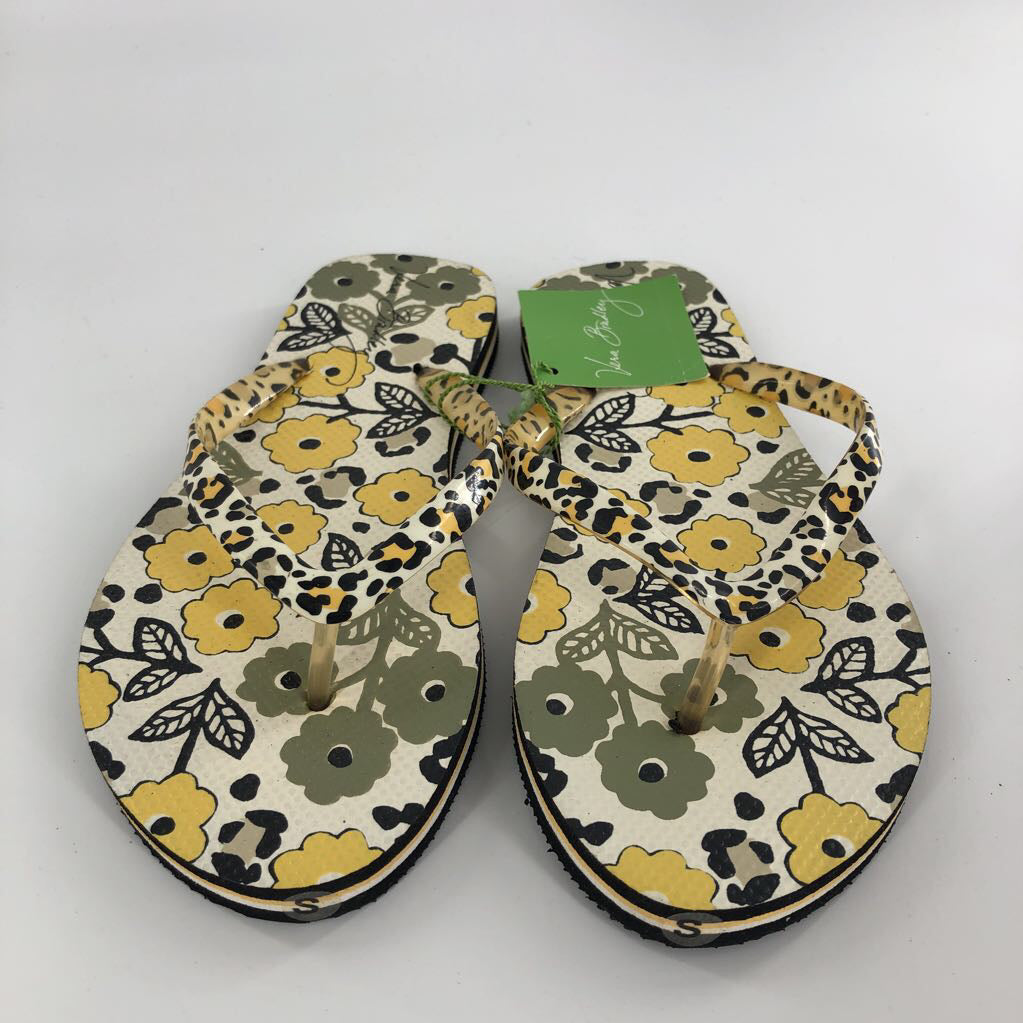S(5-6) Animal print flip-flop