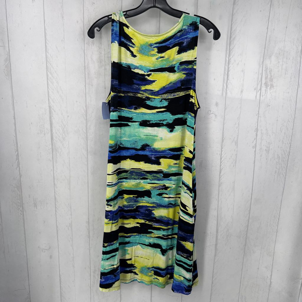 XL Printed slvls dress