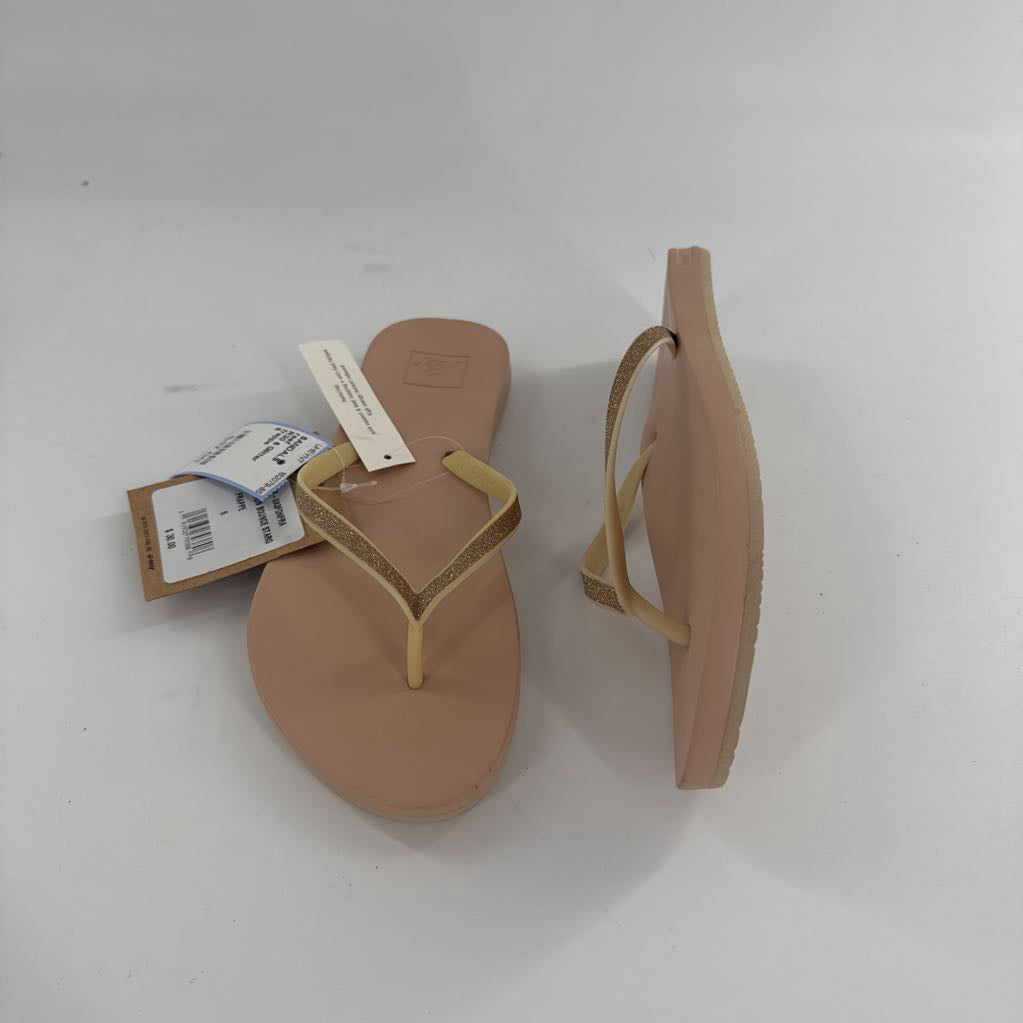 R30 6 Glitter cushion flip-flop