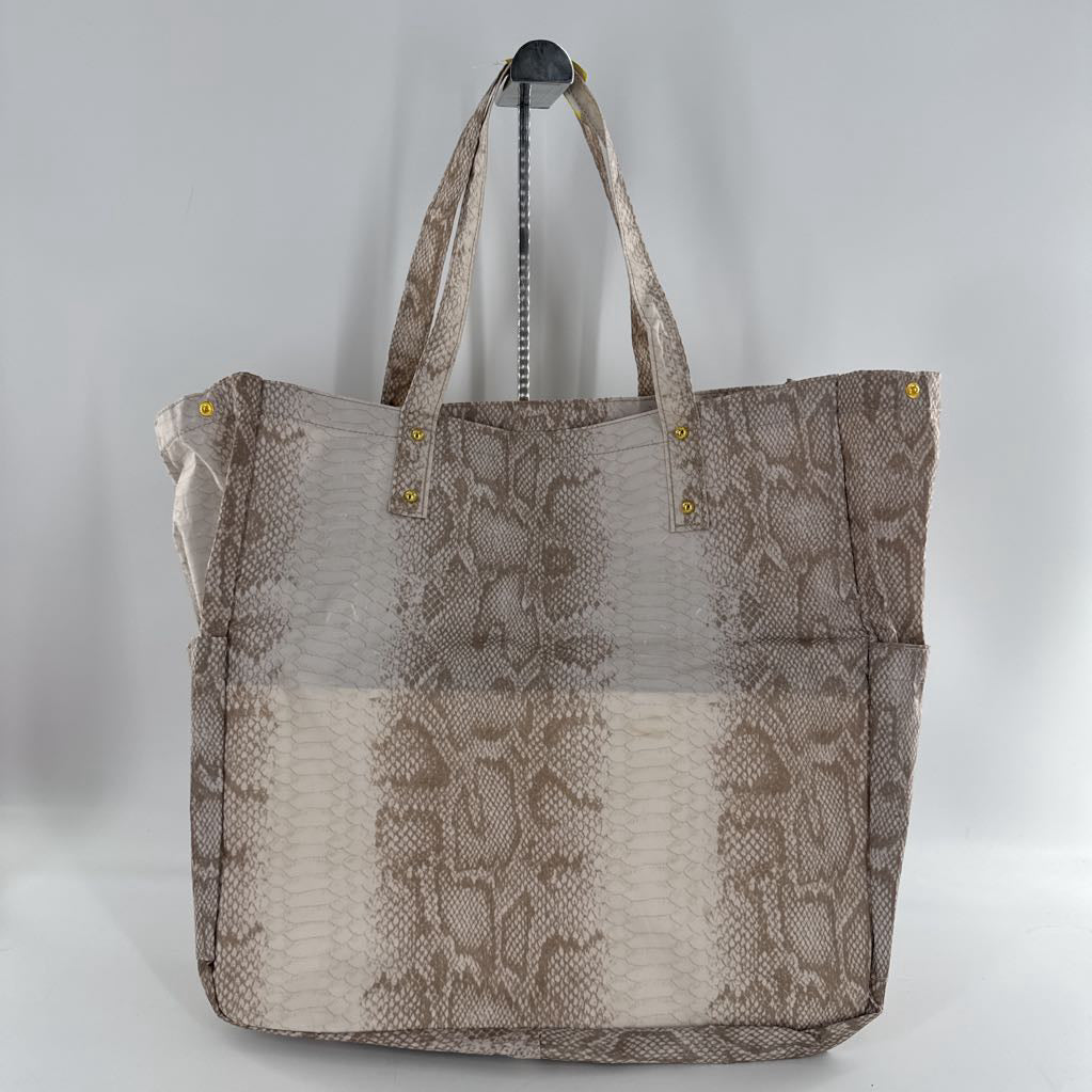 snakeskin RFD tote