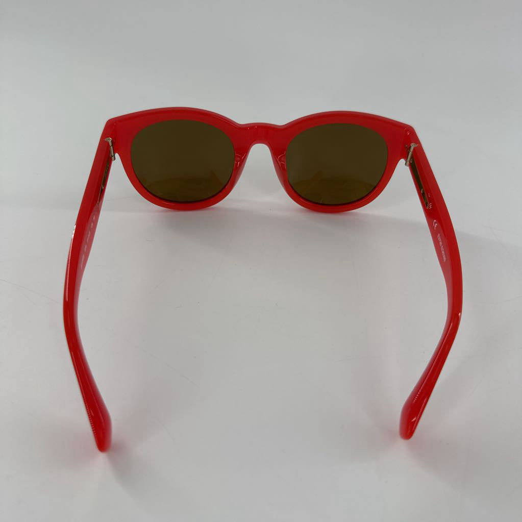 orange frame sunglasses