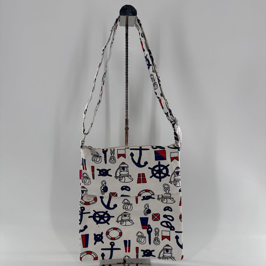 nautical canvas crossbody