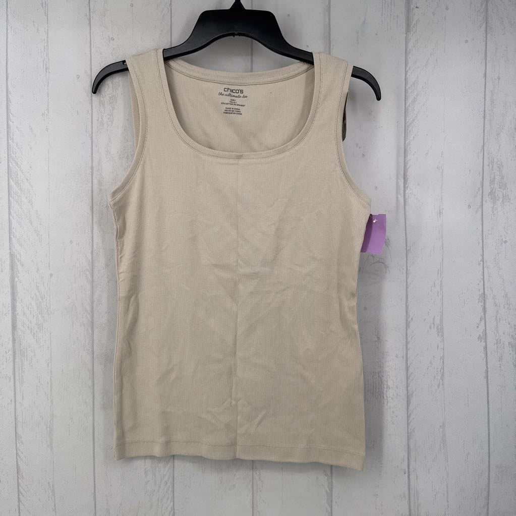 M basic knit tank