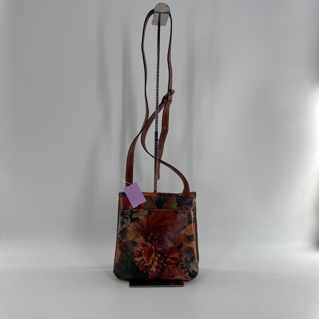 floral flap crossbody