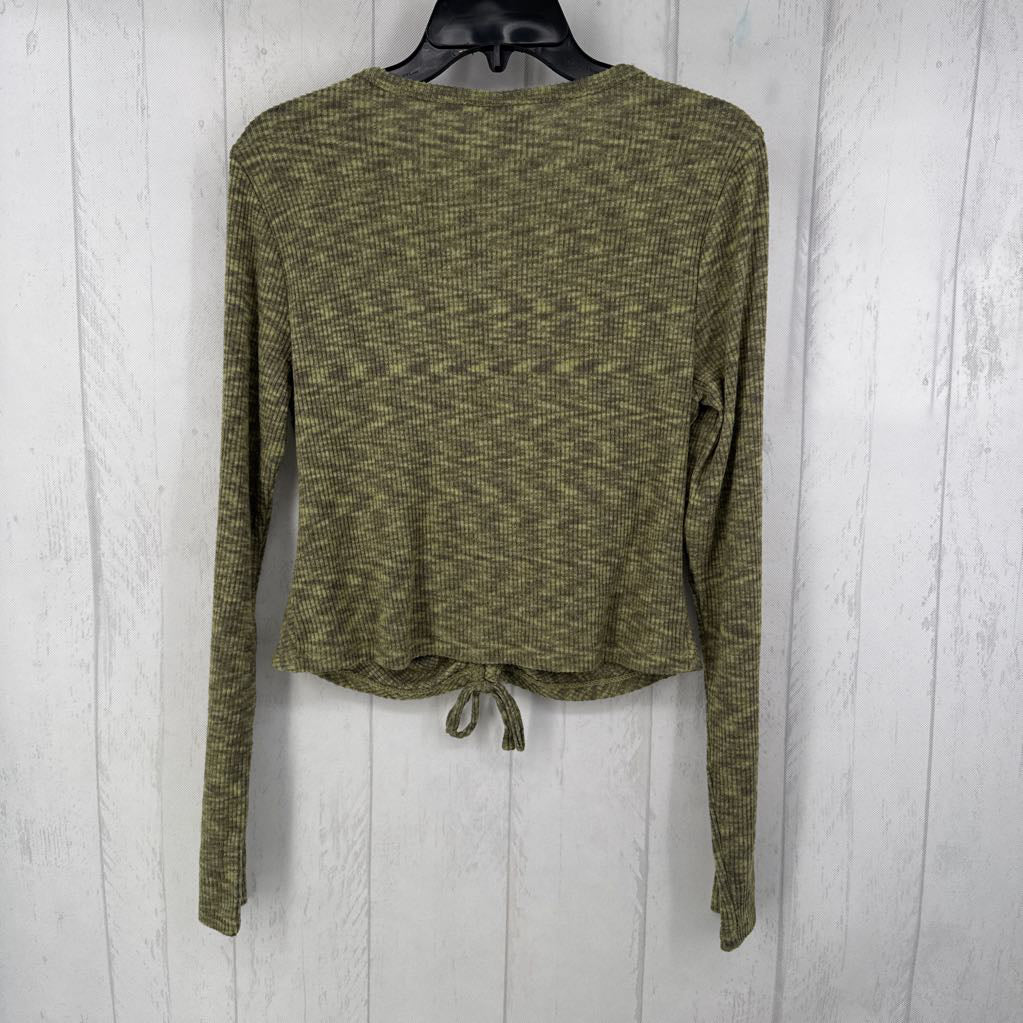 R18 M rib knit l/s top