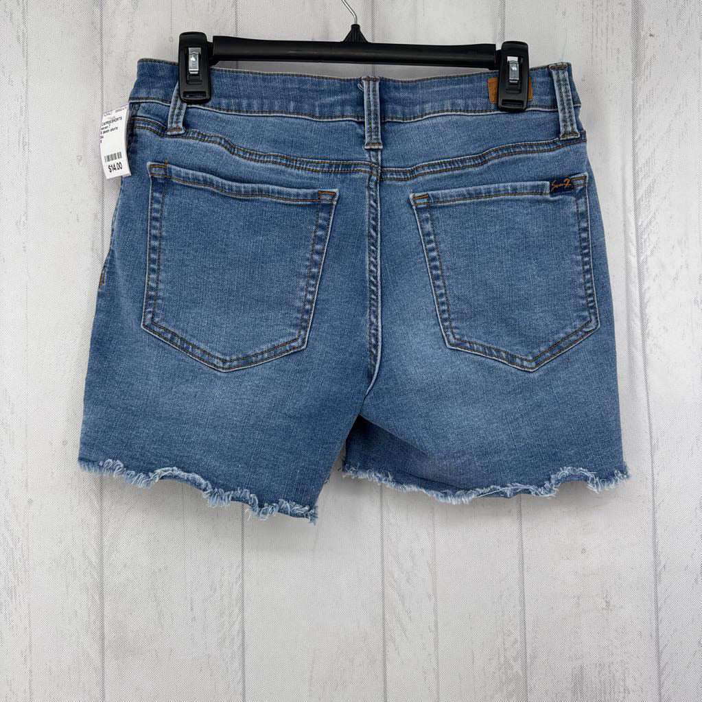6 denim shorts