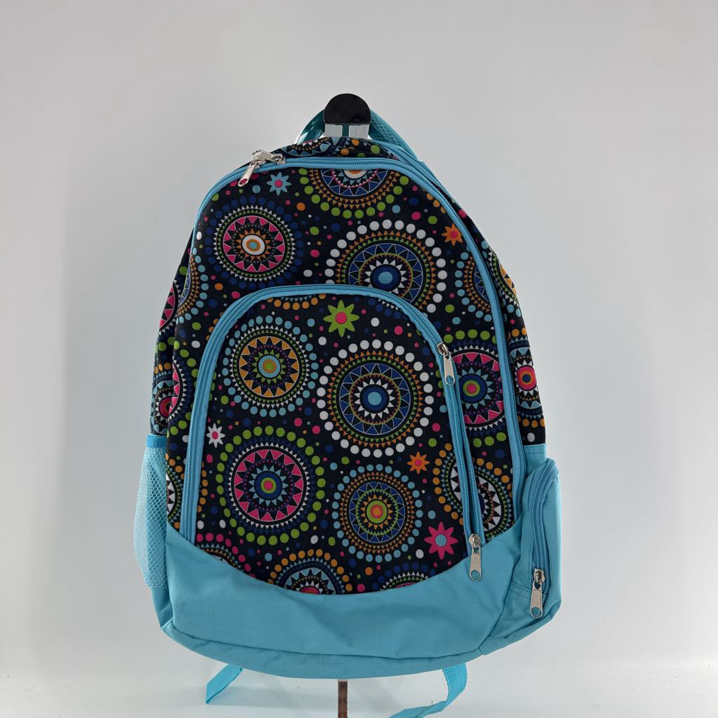 printed canvas backpack