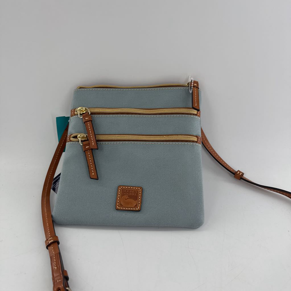 north/south triple zip crossbody