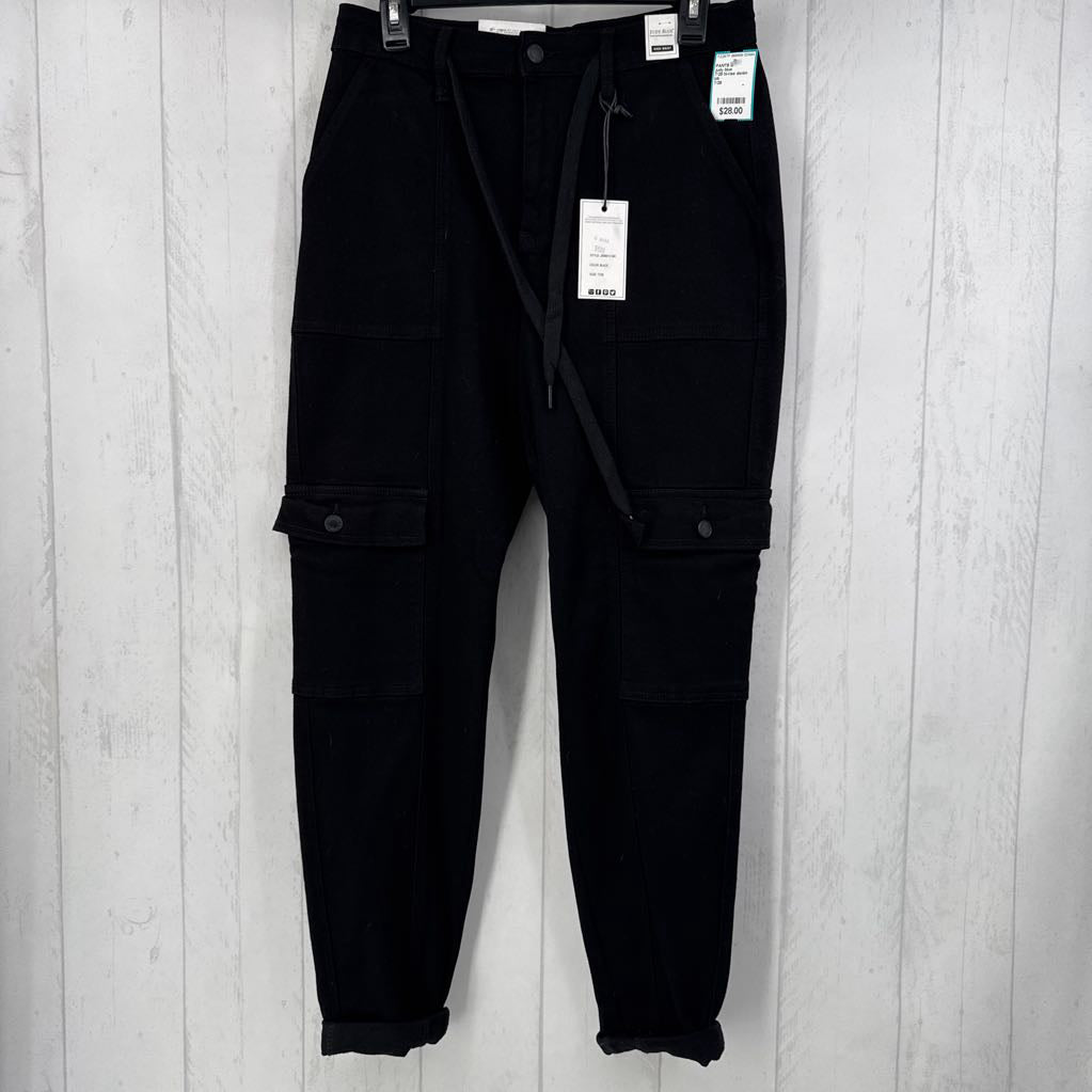 7/28 hi-rise denim jogger