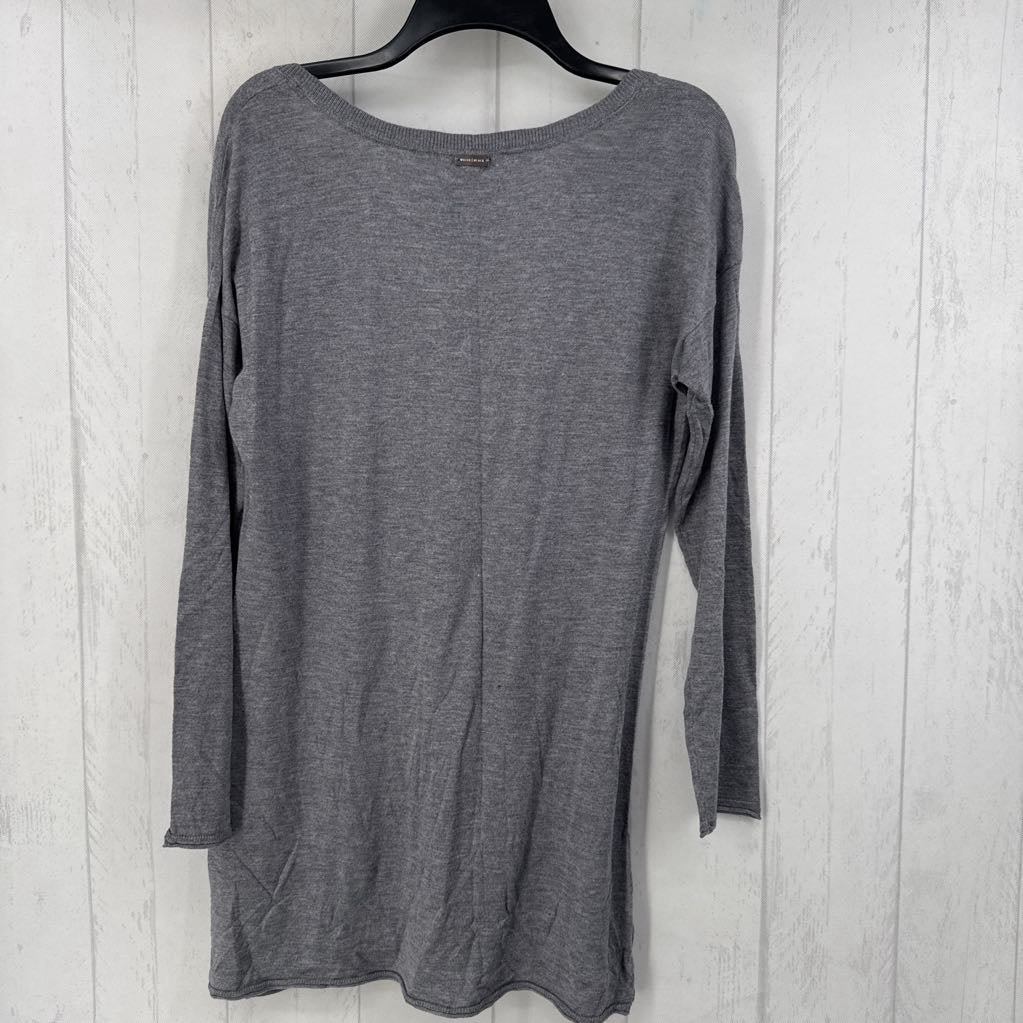 L v-necl l/s tunic