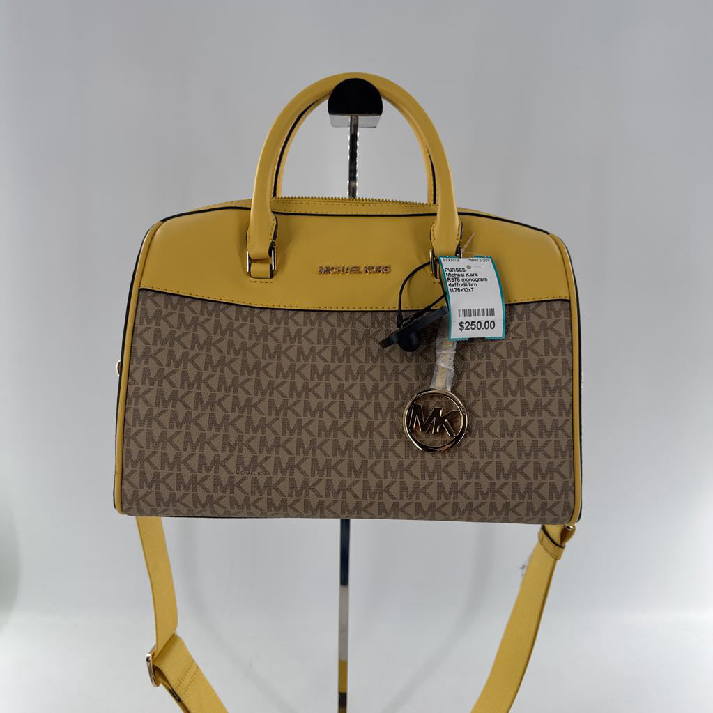 R678 monogram med duffle