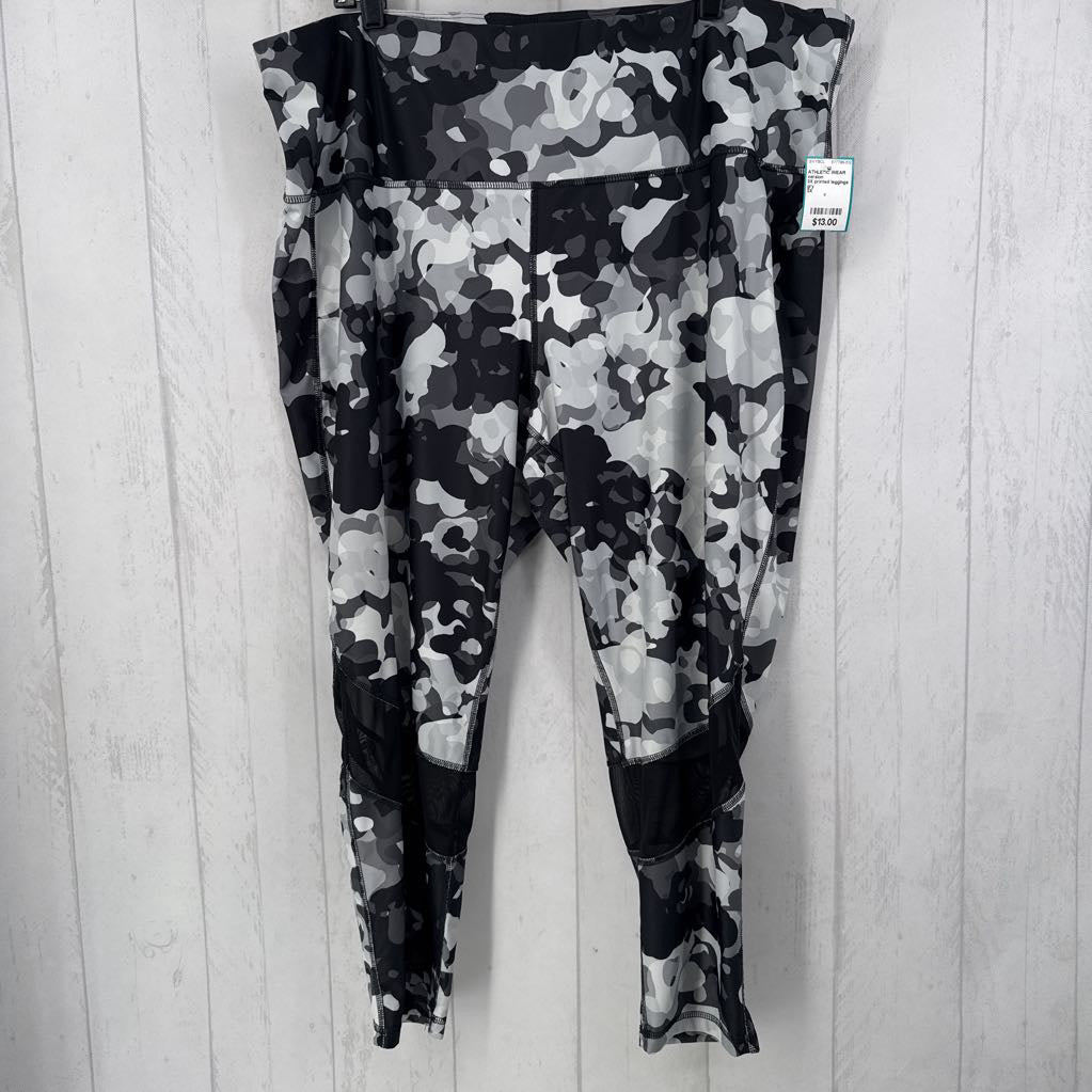 3X printed leggings