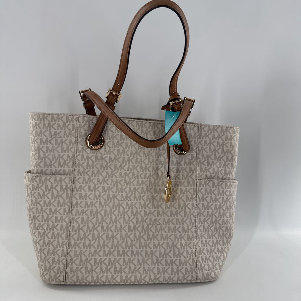 monogram triple compartment tote