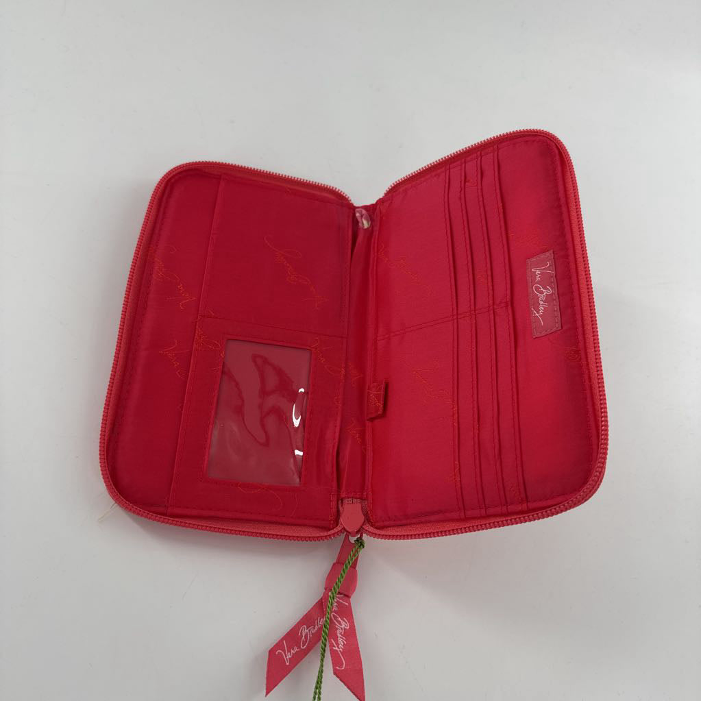 R39 floral zip around wallet