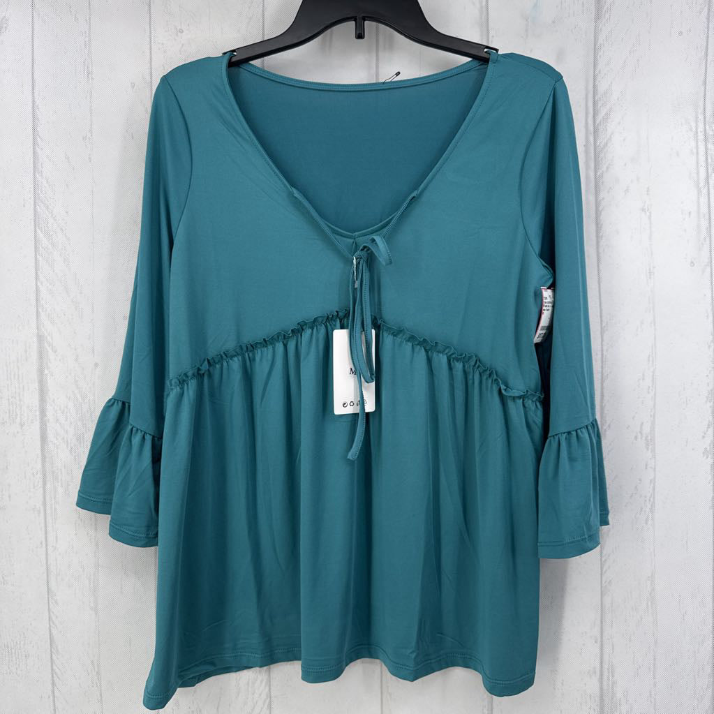 M bell slv v -neck top