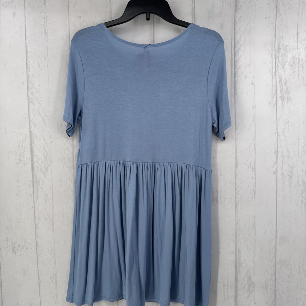S s/s pleated dress
